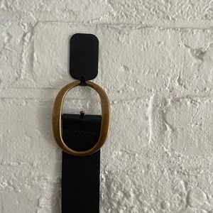 Genuine Leather Belt - Black